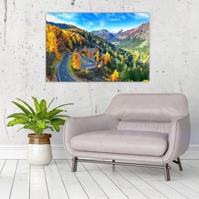 Tablou - Trecătoarea Malay Pass (90x60 cm)