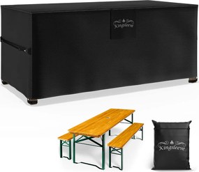 Prelată de protecție pentru set de bere BEER COVER, 180x90x74cm, antracit Kingsleeve