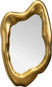 Oglinda de perete decorativa AURA 90cm auriu