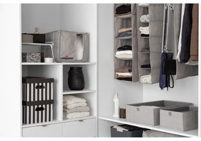 Cutie de depozitare gri Compactor Oxford, 56 x 36 cm