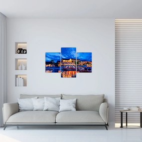 Tablou - Orașul de noapte Hoi An, Vietnam (90x60 cm)
