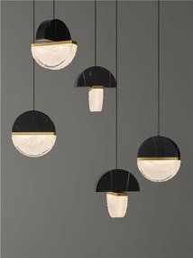 Lustra decorativa cu 8 pendule LED 2700K DORIN