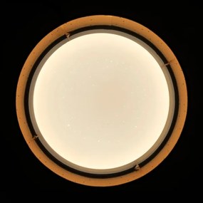 Plafonieră LED TULUZA LED/18W/230V d. 32 cm maro