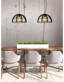 Lucide 76464/02/30 - Lustră pe cablu DIKRA 2xE27/60W/230V