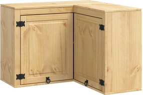 vidaXL Dulap cu raft SKI Maro Miere 80 x 80 x 60 cm Lemn de pin masiv