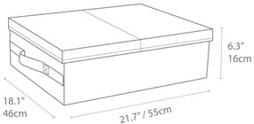 Cutie de depozitare Bigso Box of Sweden Underbed, bej