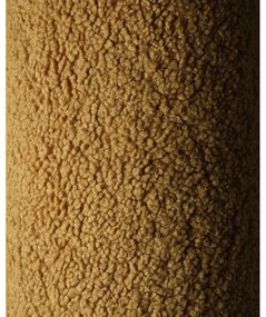 Pernă decorativă pentru copii maro cu tapițerie din țesătură bouclé Bear – Wigiwama