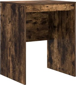 vidaXL Birou Stejar fumuriu 60 x 50 x 76 cm