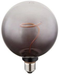 Bec decorativ fumuriu LED E27 4W 140lm 1800K