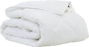 vidaXL Pilotă Alb 200 x 155 x 4 cm Poliester