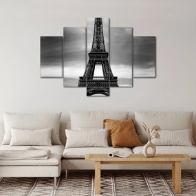 Tablou - Mașină roz în Paris (150x105 cm)