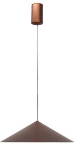 Lustra/Pendul LED stil minimalist CONO D-30cm cupru