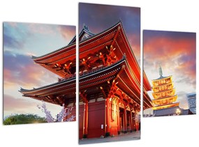 Tablou - templu în Japonia (90x60cm)