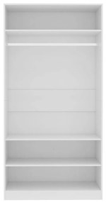 Sifonier, alb, 100x50x200 cm, PAL Alb, 100 x 50 x 200 cm, 1