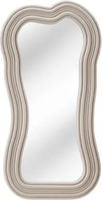 Oglinda de perete decorativa Alice II 100cm greige