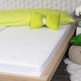 Protecție saltea 4Home Aloe Vera cu bordură, 160 x 200 cm