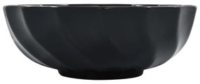 Chiuveta de baie, negru, 46 x 17 cm, ceramica Negru