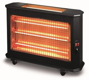 Radiator Floria ZLN6173 Negru, cu 5 rezistente, putere 2800 W