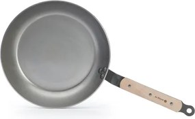 De Buyer - Tigaie MINERAL B BOIS, 28 cm, oțel (5710.28)