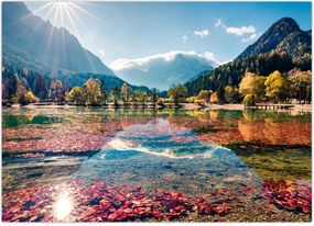 Tablou - Lacul Jasna, Gozd Martuljek, Alpii Iulieni, Slovenia (70x50 cm)