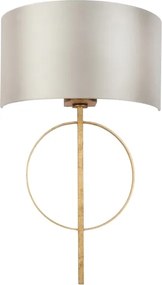 Endon 95210 - Lampă de perete 1xE27/10W/230V gri/alamă