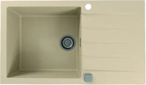 Chiuveta compozit Alveus Cadit 40 crem Terra 86x50 cm