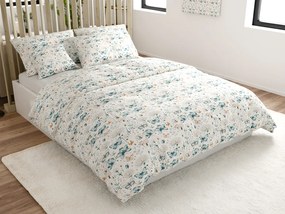 Lenjerie de pat din bumbac ELIVINE alba Dimensiunile lenjeriei: 70 x 90 cm | 140 x 200 cm