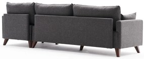 Canapea extensibilă Bellina 1 (antracit) (D). 1063019