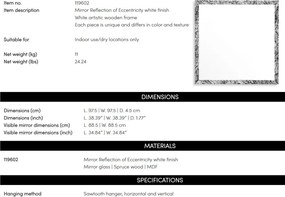 Oglinda decorativa design LUX Reflection of Eccentricity