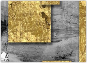 Tablou - Pătrate de aur N⁰2 (70x50 cm)