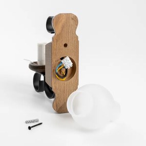 Aplică Brilagi RUSTIC 1xE14/40W/230V fag/nuc