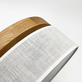 Brilagi - Lampă de tavan LED BELLADONNA LED/36W/230V Ø 50 cm alb/stejar