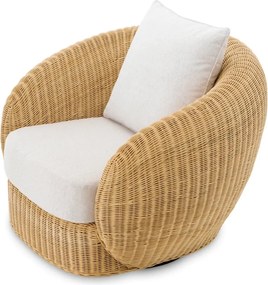 Fotoliu din ratan design LUX clasic Rafael