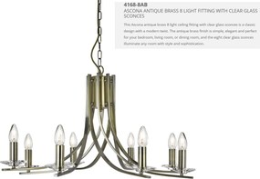 Lustra moderna design alama Ascona 8L 4168-8AB SRT