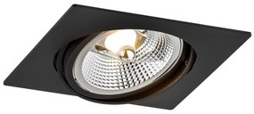 Spot incastrat directionabil tavan fals OLIMP PLUS 1 negru