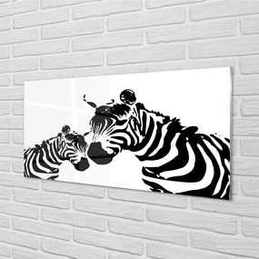 Tablouri acrilice zebră pictat