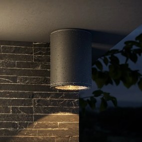 Spot LED aplicat pentru iluminat exterior design modern Bar grafit 9,5cm