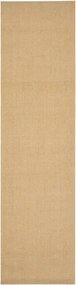 vidaXL Covor din sisal, natural, 66x250 cm