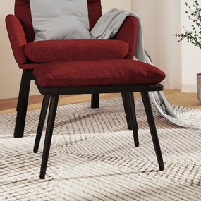 vidaXL Taburet, roșu vin, 45x29,5x35 cm, material textil