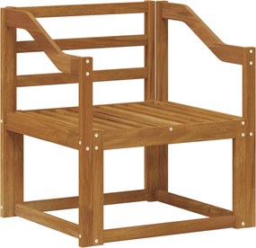 vidaXL Canapea de exterior Lemn Solid de Acacia natural
