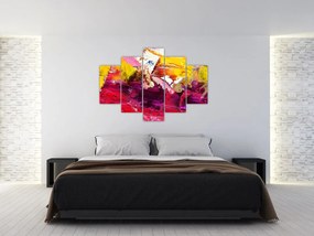 Tablou cu abstracție - pictura (150x105 cm)