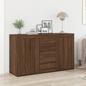 Bufet vidaXL Stejar maro Lemn prelucrat 120 x 36 x 69 cm Bufet
