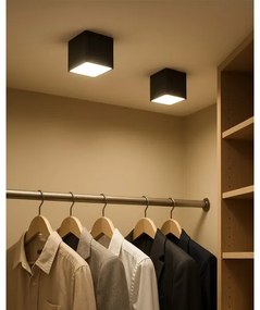 Spot LED LED/5W/230V 3000/4000/6400K 7,5x7,5 cm negru