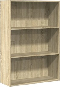 vidaXL Bibliotecă, stejar sonoma, 80x30x114 cm, lemn prelucrat
