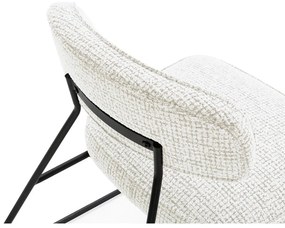 Fotoliu alb/bej Elon – Marckeric