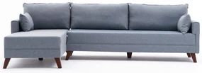 Canapea extensibilă Bellina 1 (albastru) (S). 1063010