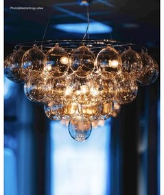 ByRydens 4201310-5503 - Candelabru suspendat pe cablu GROSS GIANT 8xE27/8W/230V