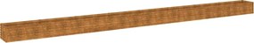 vidaXL Strat înălțat de grădină, 770x50x36 cm, oțel corten