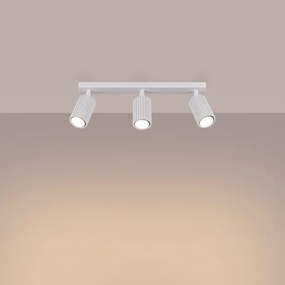 Spot Sollux SL.1543 KARBON 3xGU10/10W/230V alb
