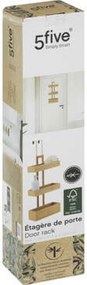 Raft suspendat din bambus pentru usa, SHELF